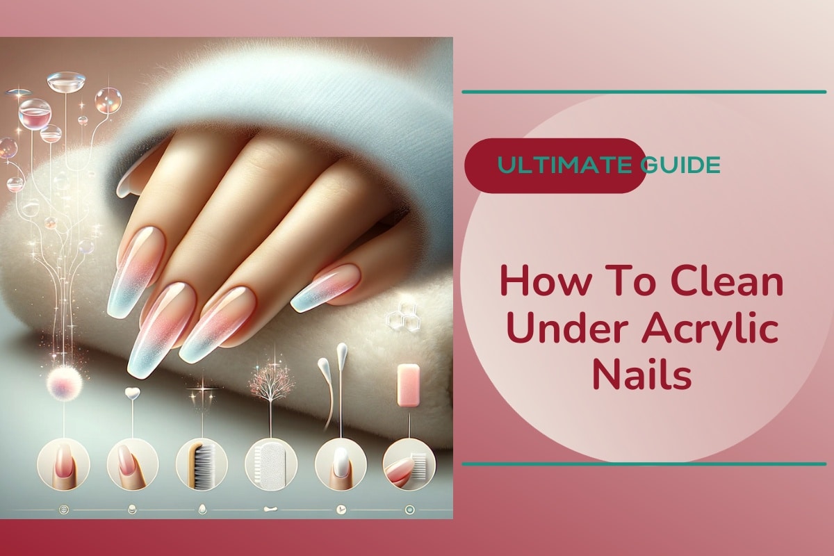 How To Clean Under Acrylic Nails
