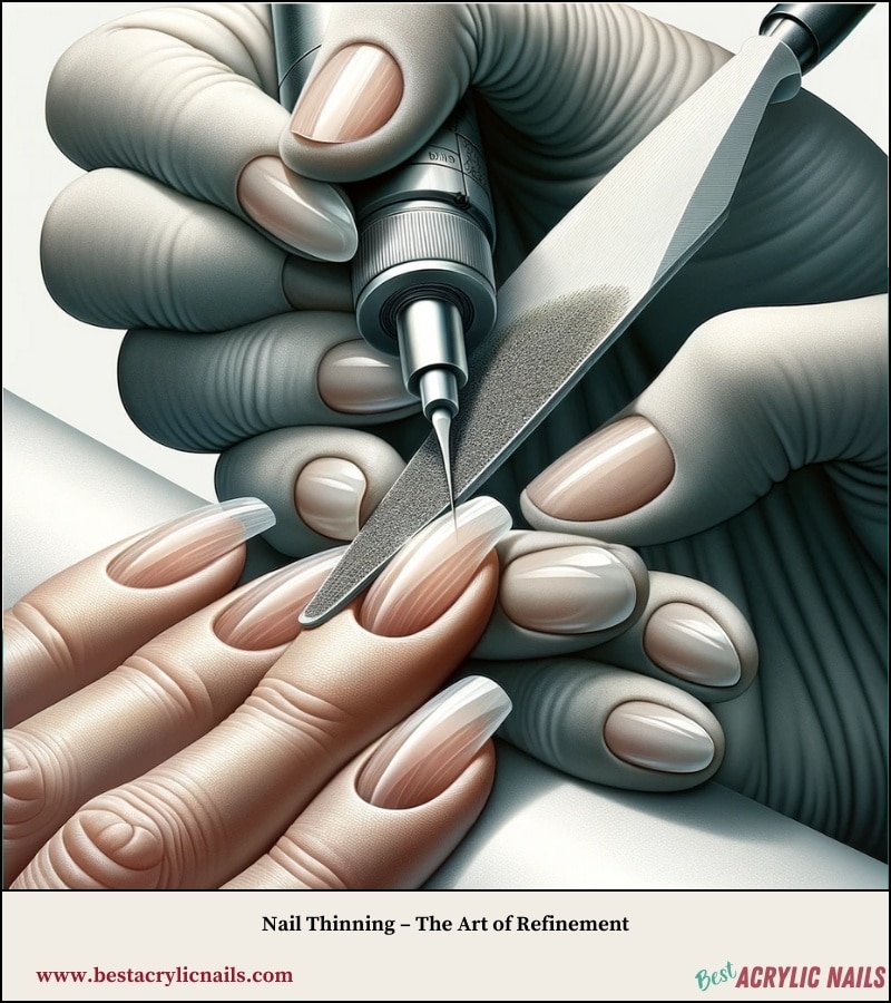 Nail Thinning – The Art of Refinement